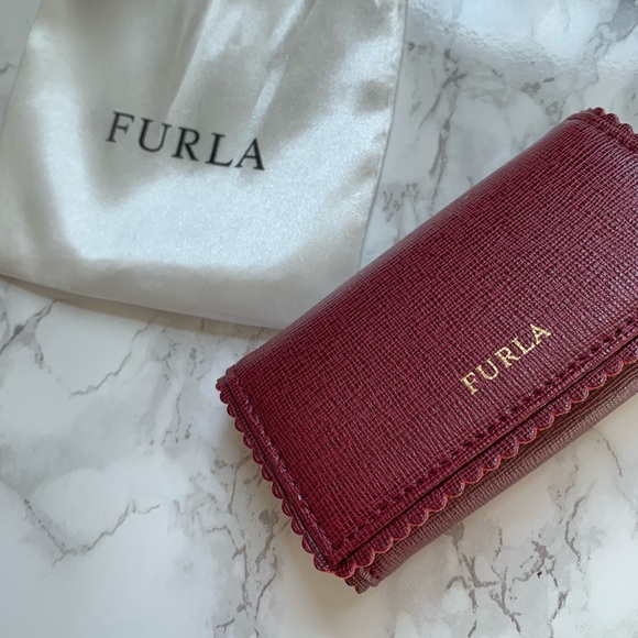 Furla Accessories - Furla NEW designer leather keycase keyholder pouch